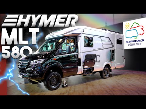 Der NEUE Hymer MLT 580 4x4 🔥 | ALLE Details zum UPDATE | Caravan Salon Düsseldorf 2023