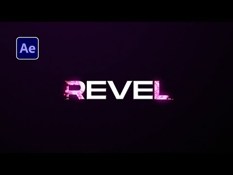Glowing Digital Pixel Logo Reveal | After Effects Tutorial ( Beginner )