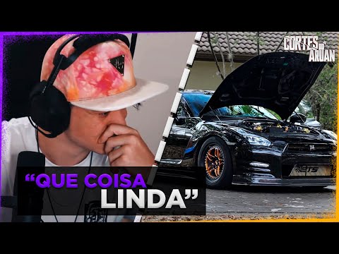ARUAN REAGE A CONHEÇA UM DOS GTR R35 MAIS RÁPIDOS DO MUNDO (🇧🇷) (YANN MENDES) - Cortes do Aruan