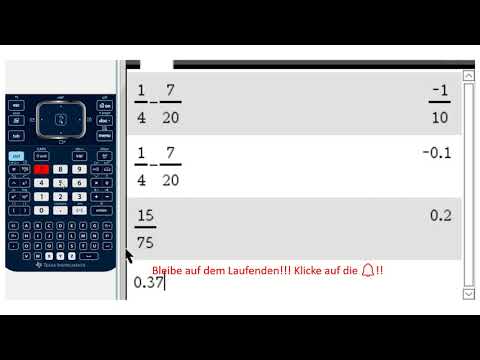 02 GTR Befehle Brueche in DZ umwandeln