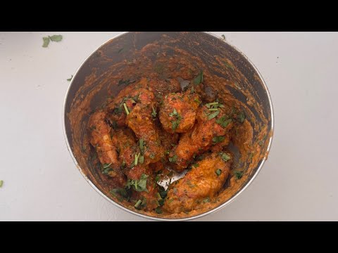 Chicken Tikka Masala Tandoori Wings | Best Saucy Wings Recipe | by Mohinder’s kitchen
