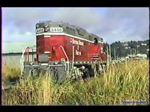Classic Railroad Series 505 - CORP at Coos Bay, OR September 25, 1995