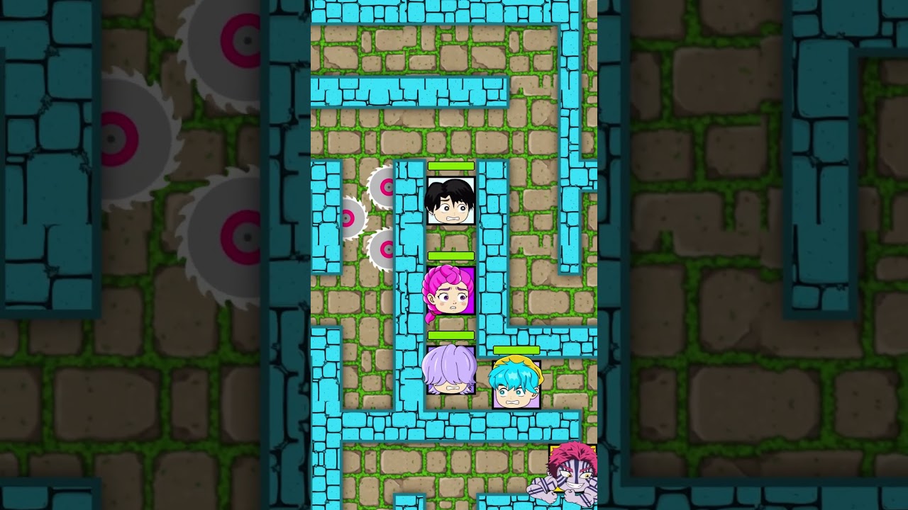 👀🔥😂 Rescue from the Maze part 26 | K-Pop Demon Hunters #shorts