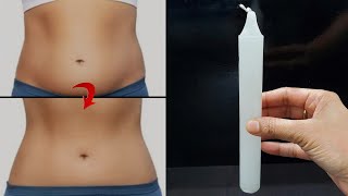 How to lose belly Fat fast with one candle, Lose belly Fat permanently |No Diet No Exercise |