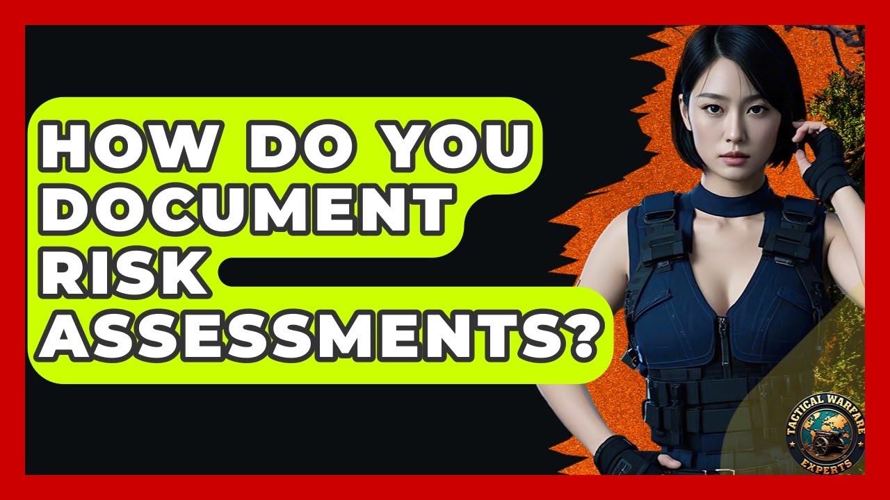 How Do You Document Risk Assessments? - Tactical Warfare Experts