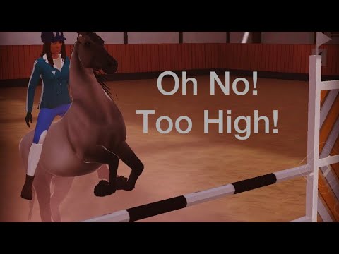 How To Jump High Jumps Correctly. [Equestrian The Game] (ETG)