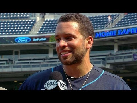 TB@NYY: Loney discusses win, gets soaked by teammates