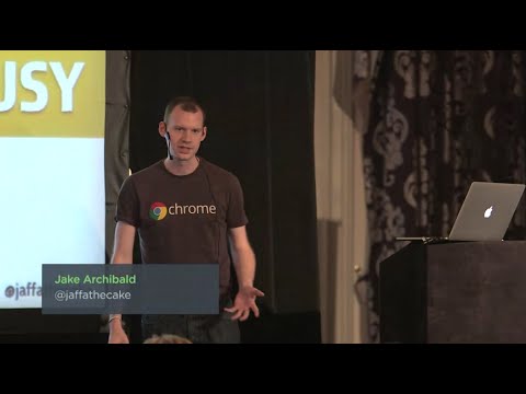 Jake Archibald: Using the service worker