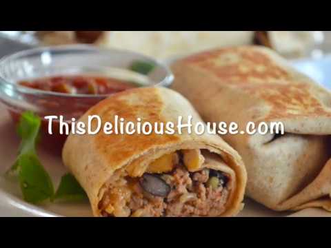 download lagu mp3 mp4 Ground Turkey Black Bean Burritos, download lagu Ground Turkey Black Bean Burritos gratis, unduh video klip Ground Turkey Black Bean Burritos