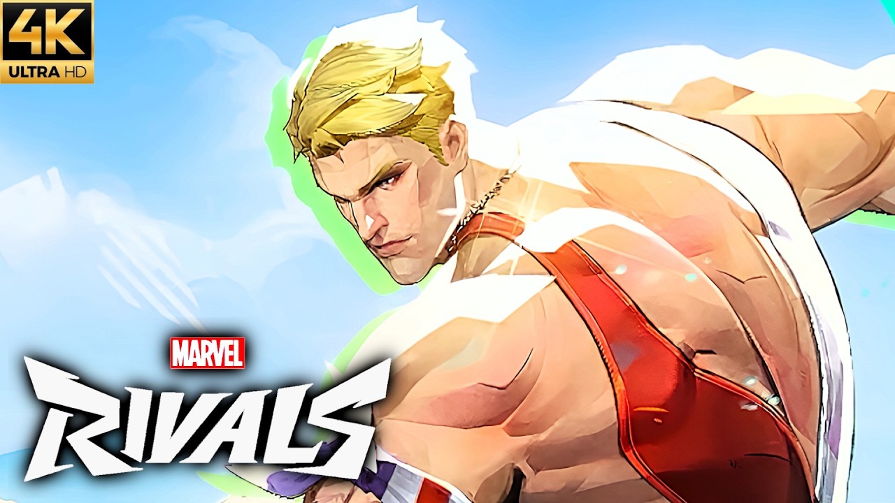 Marvel Rivals - Captain America (Seaside Sentinel Skin) Gameplay Showcase (4K 60FPS)