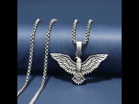Flying eagle pendant