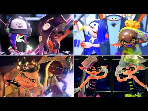 Evolution of Final Idols Performances in Splatoon Games (2015-2024)