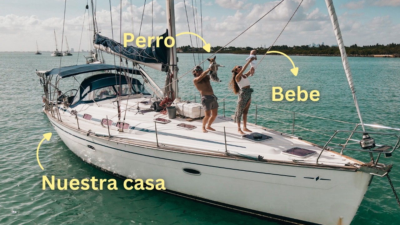 COUPLE LIVES ON A BOAT with BABY⛵ [Ep.77] | El Viaje de Bohemia