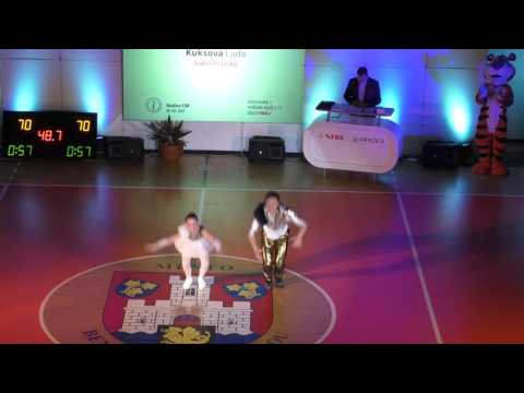 Lukáš Sláma a Lada Kuksová, ktg: junior - 1.místo