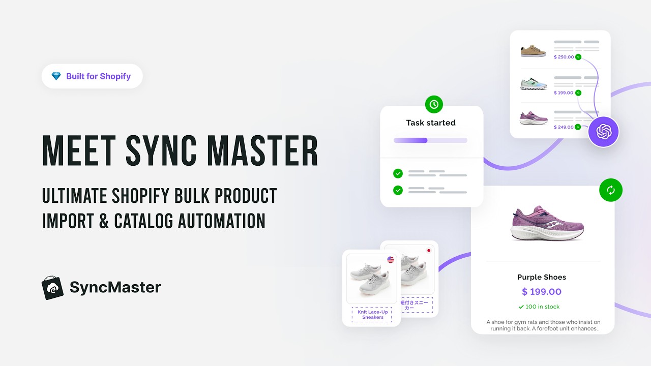 Products Sync Master Demo