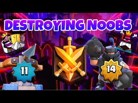 😱DESTROYING IN MIDLADDER AGAINST OVERLEVELED NOOBS!