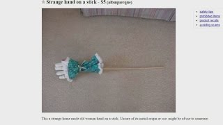 Article lists strangest things for sale on Albuquerque Craigslist