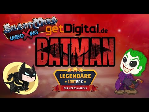 getDigital - Die legendäre BATMAN-Box - So geht Legendär!