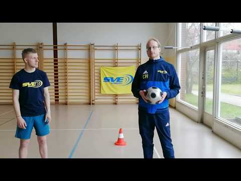 Fußball (5): Das "V" mit Fynn und Christoph