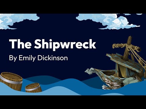 ANALYSIS: The Shipwreck ⚓ | By Emily Dickinson (Poem)