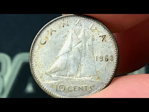 1968 Canada 10 Cents Coin • Values, Information, Mintage, History, and More