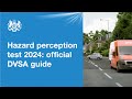 Hazard perception test 2024: official DVSA guide