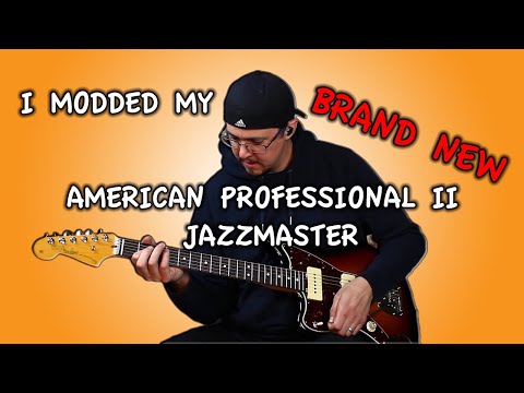 Fender American Professional II Jazzmaster Review/Demo/Modification/Pickup Comparison