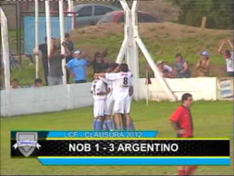 Fecha 4, Clausura 2012 LCF: Newell's 1 - 3 Argentino