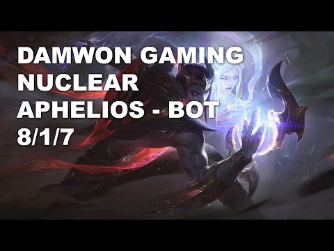 DAMWON Gaming Nuclear Bot Aphelios vs Kalista - KR Challenger Patch 10.9