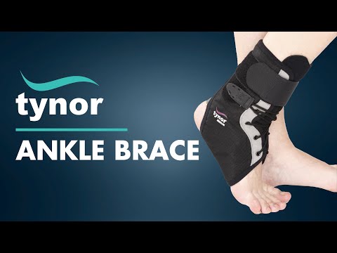 How to Wear Tynor Ankle Brace