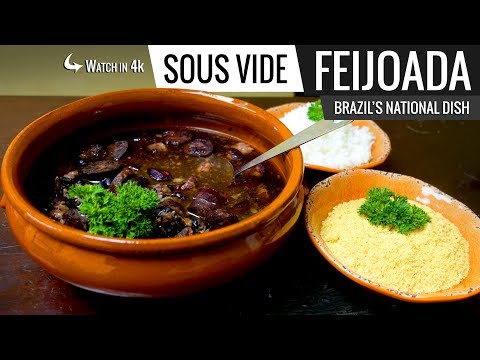 Sous Vide FEIJOADA a Brazilian National Dish - Stew of Beans and Meats