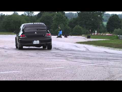 Różak Tomasz  - Mitsubishi Lancer EVO IX - SuperOES 6 Runda  Tor Kielce 14-06-2014