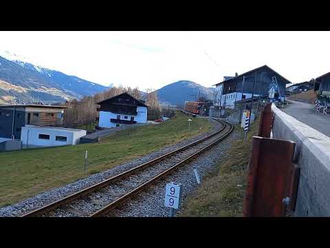 Stubaitalbahn-Vom Hbf Innsbruck bis nach Fulpmes ein Panorama