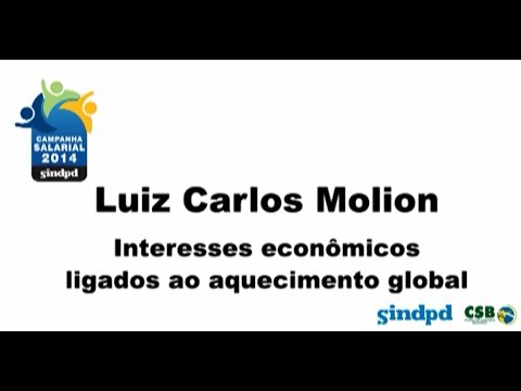 Sindpd - Seminário de Pauta 2013 - Palestra Luiz Molion