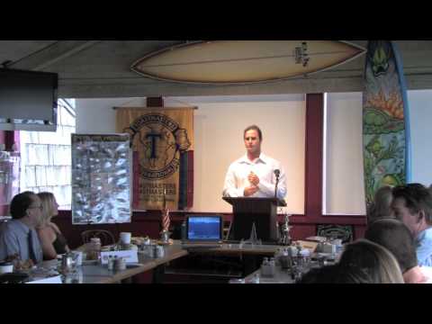 Toastmasters. World Famous Surf Artist Drew Brophy speaks of about his journey to Success. Part 2