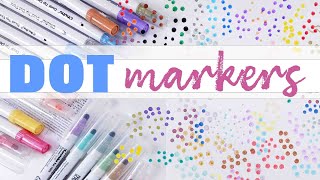 DOT Pens you didn't know YOU NEED ! Testing OHUHU & ZIG Kuretake pens