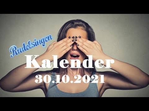 Der Mitsing-Kalender am 30.10.2021  - Tag 303
