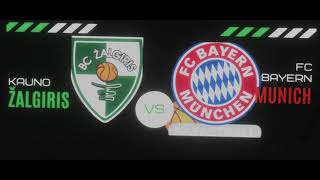 KAUNO ŽALGIRIS vs FC BAYERN MUNICH 2020-12-23