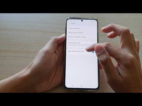 Galaxy S21/Ultra/Plus: How to Enable/Disable Auto Restart at Set Time