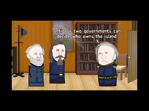 The Pig War: Harney gets punished severely by Winfield Scott