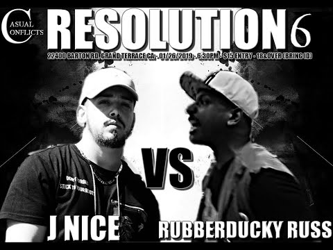 Rubber Ducky Russ vs J Nice