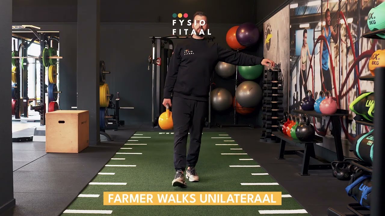 Video thumbnail: Farmer walks unilaterally - instructional video
