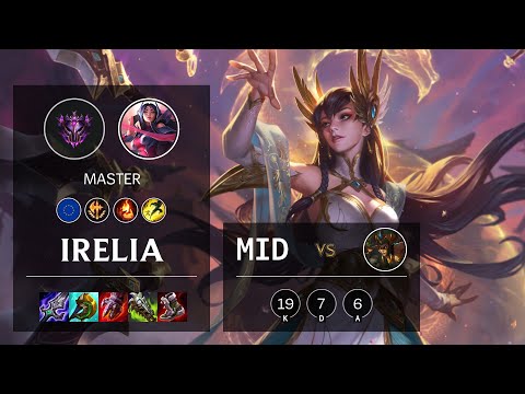 Irelia Mid vs Cassiopeia - EUW Master Patch 11.24