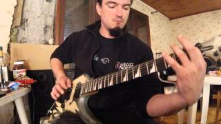 Sanctity   Billy seal Final guitar cover by Luc CHEVOLLEAU