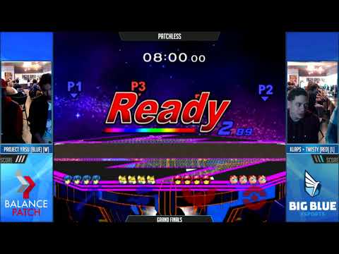 Patchless SSBM - Yasu/Project [W] (Blue) vs. Klaps/Twisty [L] (Red) - Melee Doubles GF
