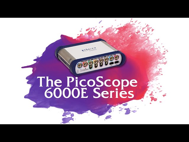 PicoScope 6000E 4-channel 500MHz PC-based Oscilloscopes