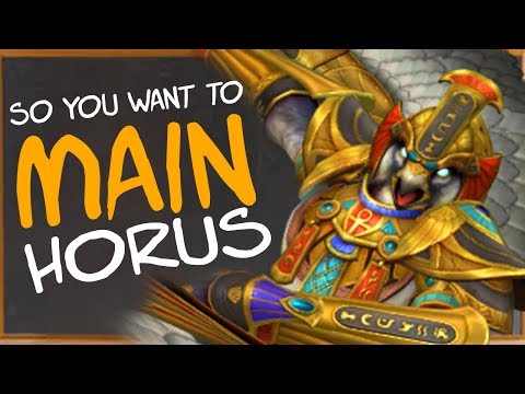 So You Want to Main Horus | Builds | Counters | Combos & More! (Horus SMITE Guide)