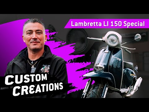 Lambretta LI 150 Special Cutdown from Rome 🇮🇹 | Custom Scooter Creations