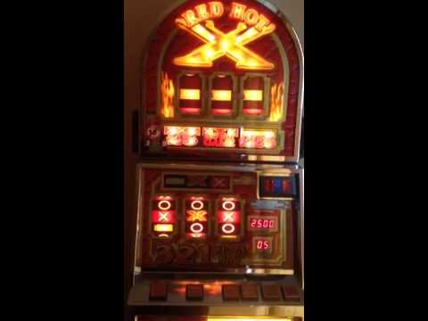 Red hot  x fruit machine