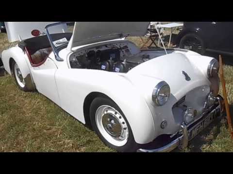 Thumbnail for White Sports Car TR2 by Sports car, Car